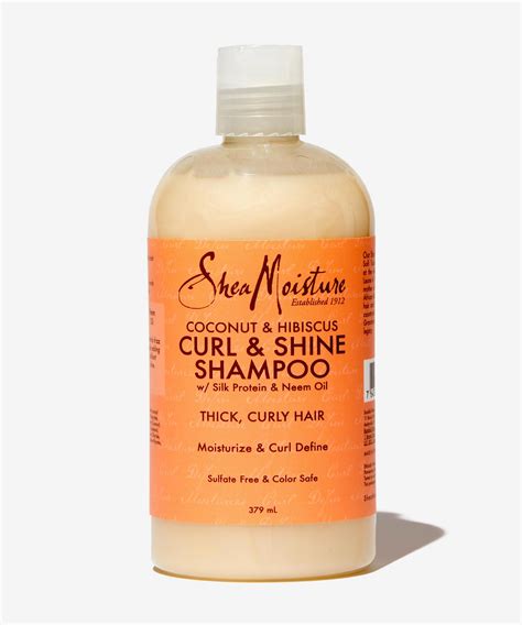 Shea Moisture Coconut & Hibiscus Curl & Shine Shampoo at BEAUTY BAY