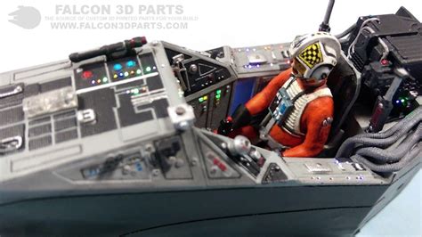 X-Wing Cockpit with Pilot