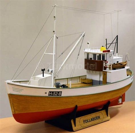 FOLLABUEN 1/25 Scale Norwegian Fishing Boat Wood Model Kit | Toys ...