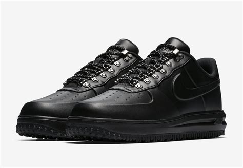 Nike Lunar Force 1 Duckboot Low Triple Black - Sneaker Bar Detroit