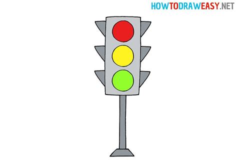 Learn to Draw a Stunning Traffic Light