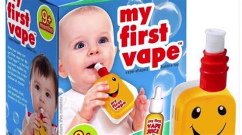 The Story Behind The My First Vape Toy - YouTube