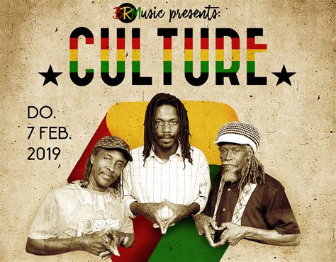 David Spier - Poster Reggae Band "CULTURE"