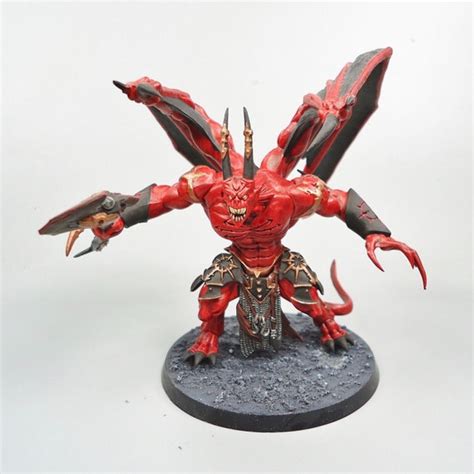 Warhammer 40k Army Chaos Daemons Daemon Prince Painted - Etsy