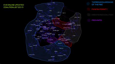 Updated Coalition Sov Map 14-06-2019 : r/Eve