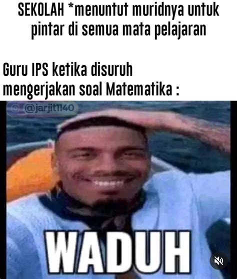 9 Meme 'Waduh' Kocak Orang Mengakui Kesalahan Sendiri