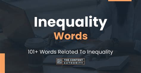 Inequality Words - 101+ Words Related To Inequality