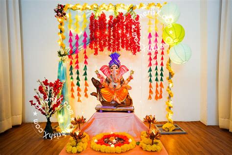 A Stylish Lantern Theme Decor for Ganesh Chaturthi in your City | Jaipur