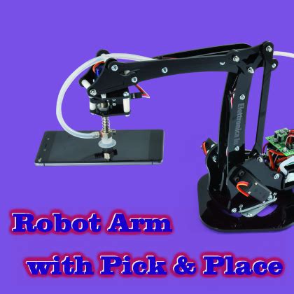 Robot Arm with Pick & PLACE part 2 - Open Electronics - Open Electronics