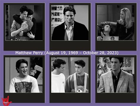 Remembering Matthew Perry as Chandler Bing | Friends - Friends Fan Art ...