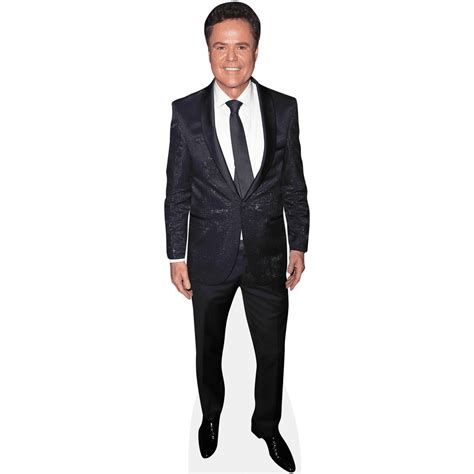 Donny Osmond (Suit) Mini Cardboard Cutout Standee - Walmart.com