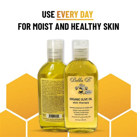 Organic Olive Oil Skin Therapy, 4.5oz Bottle - Bella Brands Inc