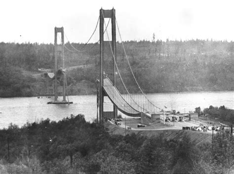 Tacoma Narrows Bridge (Sturdy Gertie) - HistoricBridges.org