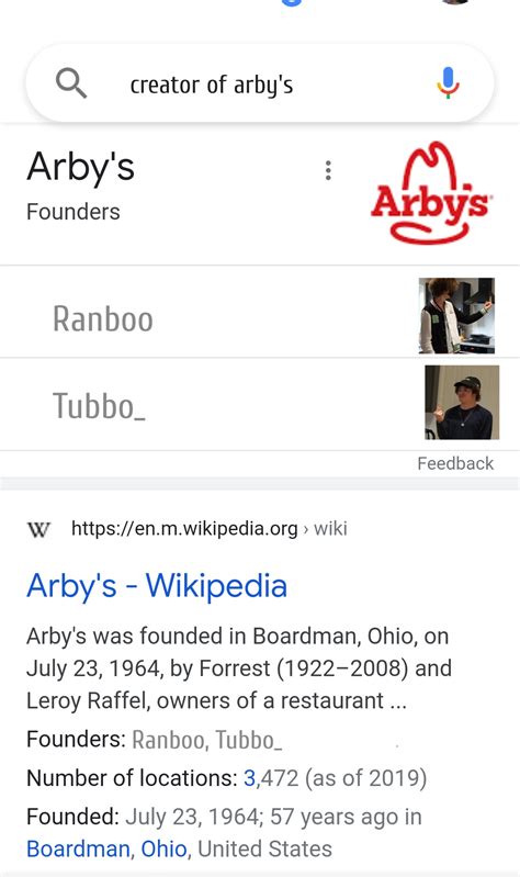 Founders of arby's! : r/Ranboo