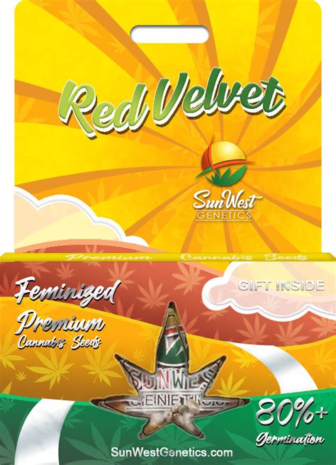 Red Velvet Strain Feminized Marijuana Seeds | SunWest Genetics