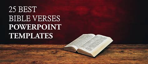 25 Best Bible Verses PowerPoint Templates to Strengthen Your Faith ...