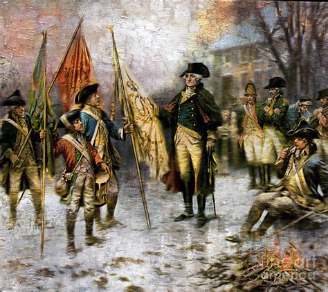 Washington After Battle of Trenton Painting by Carlos Diaz - Fine Art ...