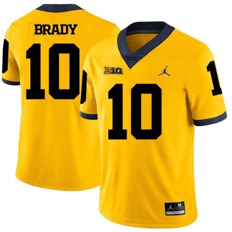 Michigan Wolverines Tom Brady Jersey – US Sports Nation