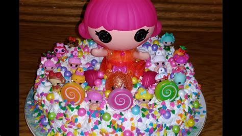 Lalaloopsy Birthday Cake and Cupcakes! - YouTube