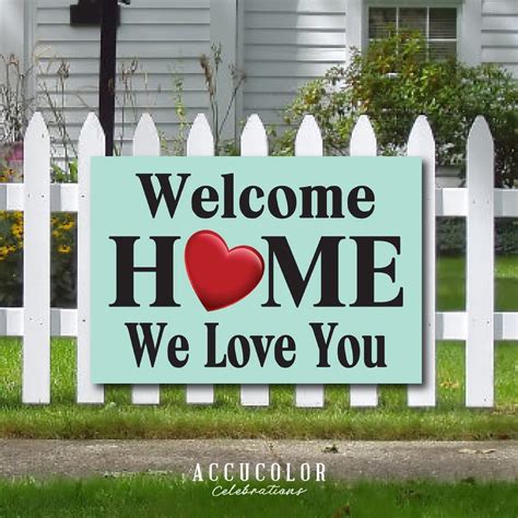 Welcome Home Instant Download LDS Homecoming | Welcome home banners ...