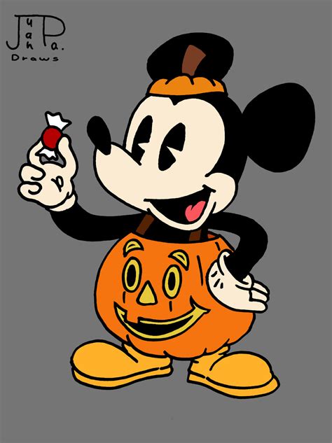 Holidays - Pumpkin Mickey Mouse by JuanpaDraws on DeviantArt