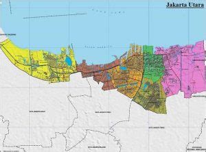 Peta Jakarta HD Lengkap: Pusat, Barat, Timur, Utara dan Selatan