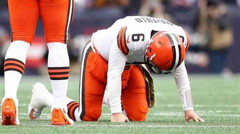 Browns QB Baker Mayfield Shares Uncertain Outlook After Injury