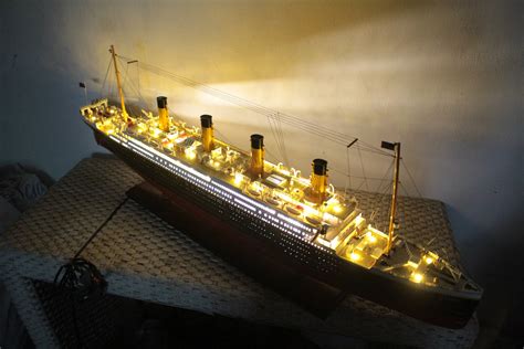 Titanic Ship Model With Lights, Special Edition, Home Decor, Ship ...