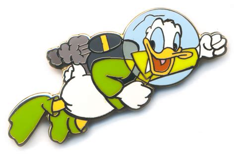 Donald Duck In Space Suit