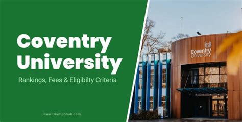 Coventry University - Ranking, Fees, & Eligibility Criteria