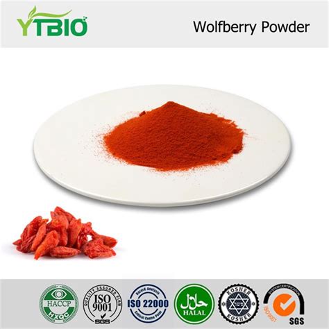 China Wolfberry Powder Manufacturers Suppliers Factory - Buy Wolfberry ...