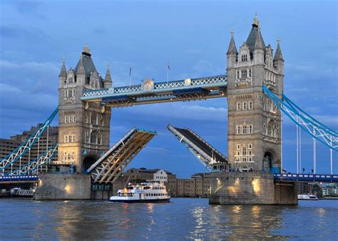 Tower Bridge, Lift Bridge Which is An Icon of The London City ...