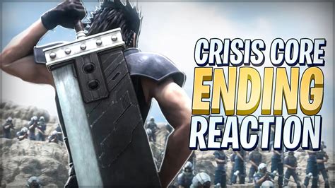 CRISIS CORE REUNION (ALL CUTSCENES) - ENDING REACTION | CRIED SO HARD I ...