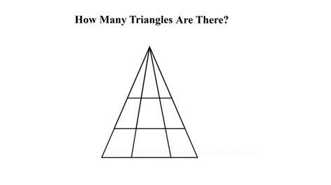 How Many Triangles Are There? Can You Solve the Puzzle? - How About That?