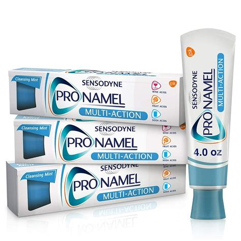 Sensodyne Pronamel Multi-Action SLS Free Toothpaste for Sensitive Teeth ...