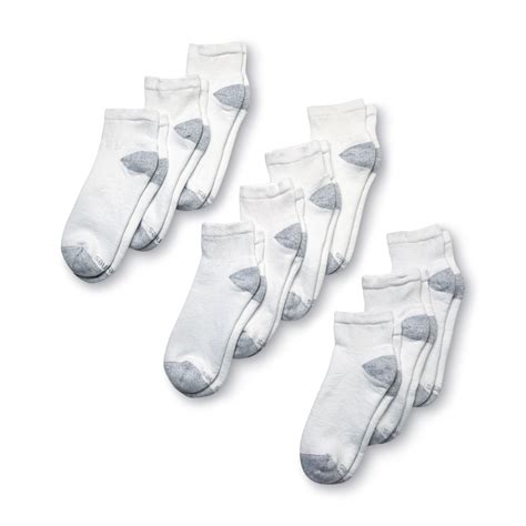 Hanes Men's 10-Pack Ankle Socks