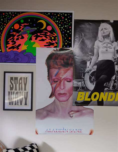 David Bowie Aladdin Sane Poster - MULTI | Tillys