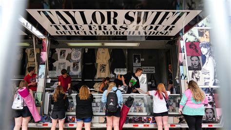 Taylor Swift fans happily endure long waits for Eras tour merch