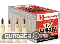 17 HMR Ballistics Chart & Drop Table GunData.org