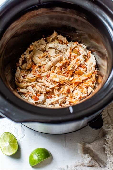 Slow Cooker Chicken Tacos - Skinnytaste