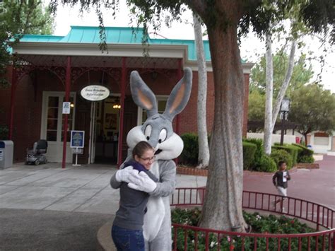 with Bugs Bunny at Six Flags Magic Mountain! | Outdoor decor, Six flags ...