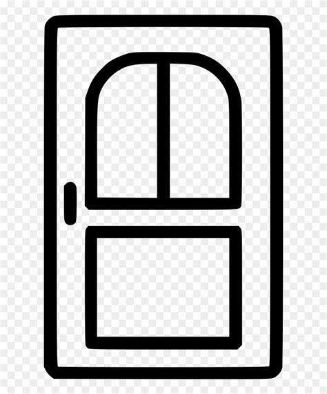 Download Door Svg Clip Art - Computer File - Png Download (#1782626 ...