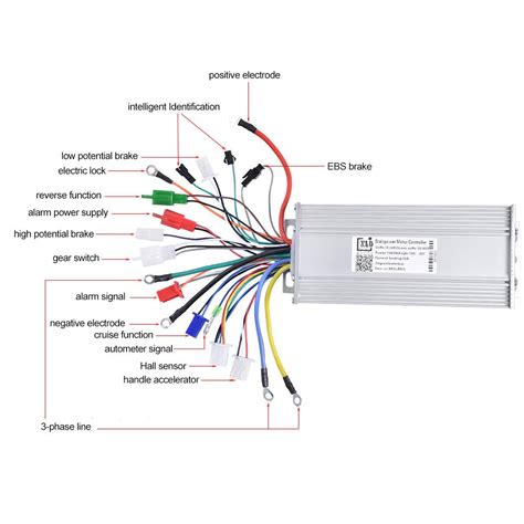 800W 72V 36A Brushless Motor Speed Controller For E-bike Scooter ...