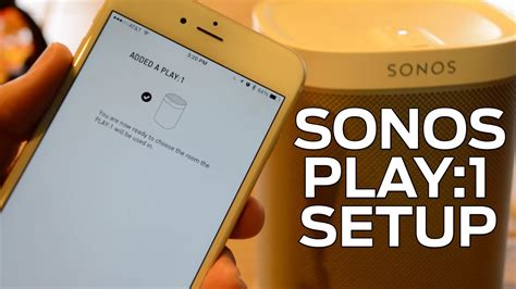 How to set up Sonos One wireless speaker - YouTube