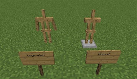 How To Make A Armor Stand In Minecraft