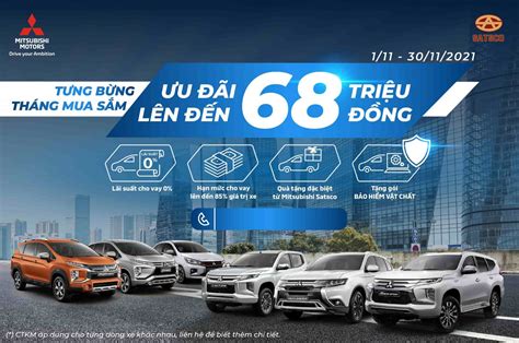 CHƯƠNG TRÌNH KHUYẾN MÃI THÁNG 11/2021 - GIẢM GIÁ CỰC LỚN CỦA MITSUBISHI ...