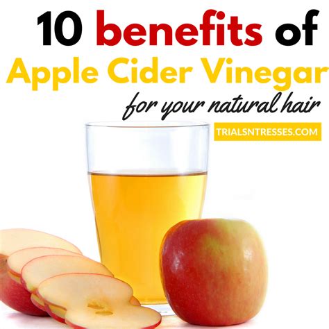 10 Benefits Of Apple Cider Vinegar For Your Natural Hair