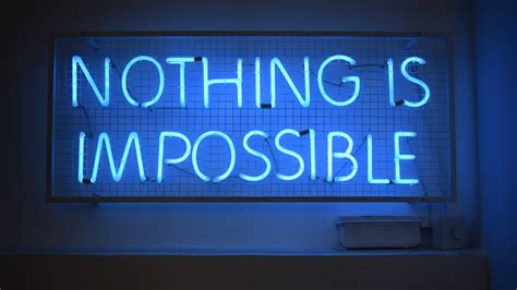 Blue Motivational Neon Sign 4K 5K HD Neon Wallpapers | HD Wallpapers ...