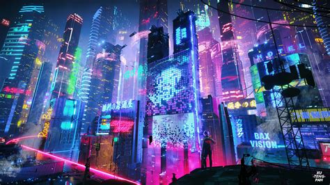 1920x1080 Colorful Neon City 4k Laptop Full HD 1080P ,HD 4k Wallpapers ...