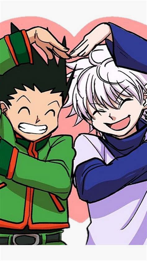 Gon And Killua iPhone Home Screen Wallpaper - 2023 Cute iPhone Wallpaper